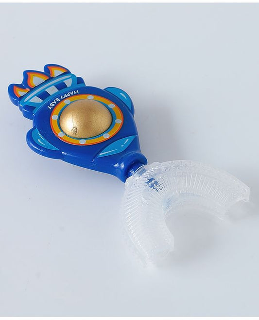 360 Degree U-Shaped Child Toothbrush - Astronaut / Rocket