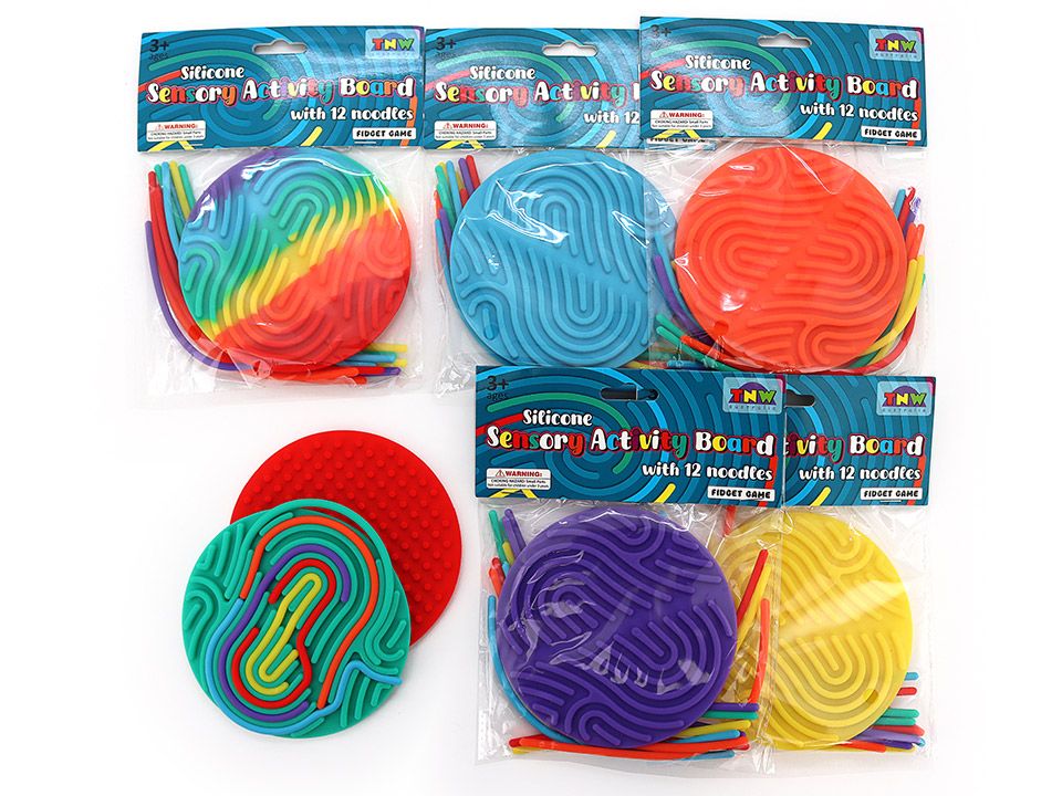 Silicon Noodle Sensory Activity Board