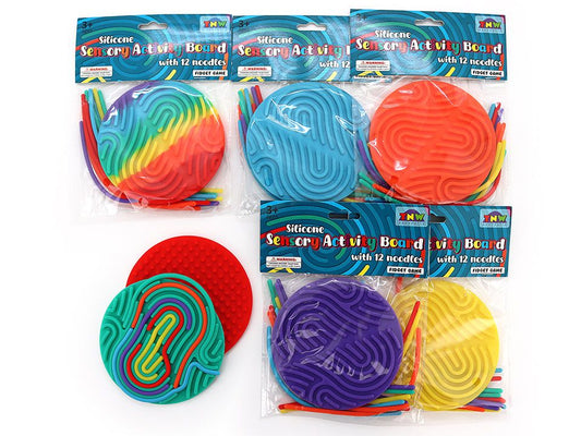 Silicon Noodle Sensory Activity Board