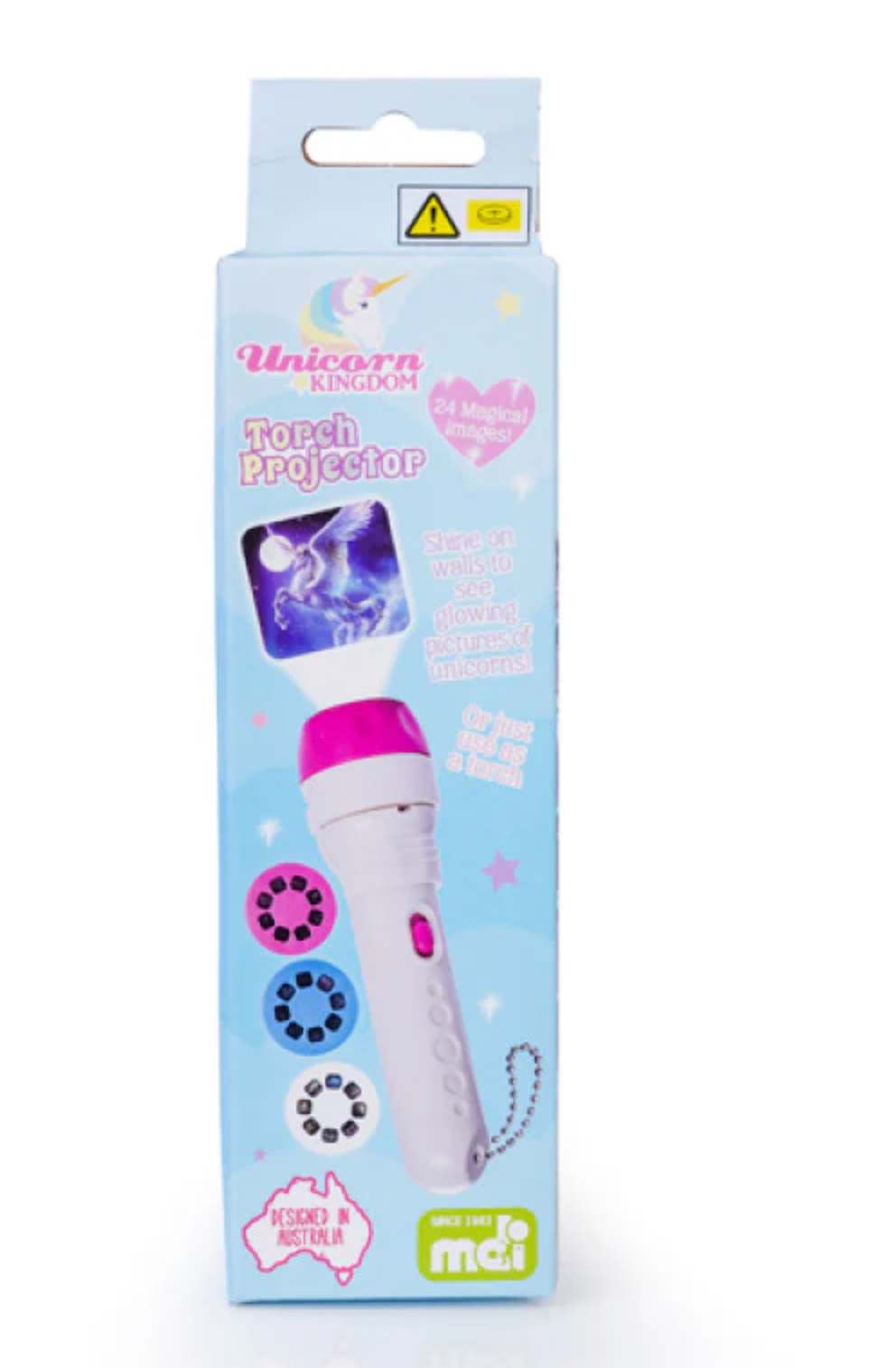 Unicorn Projector Torch With Slides
