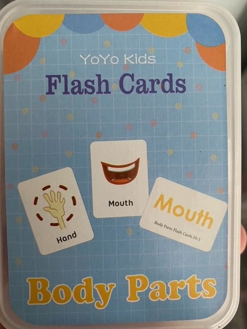 Flash Cards- Body Parts - FunAbility