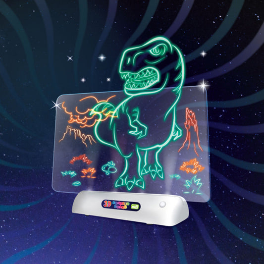 Dino Islands 3D Illuminate Drawing Board - FunAbility