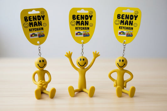 Bendy Man Key Chain