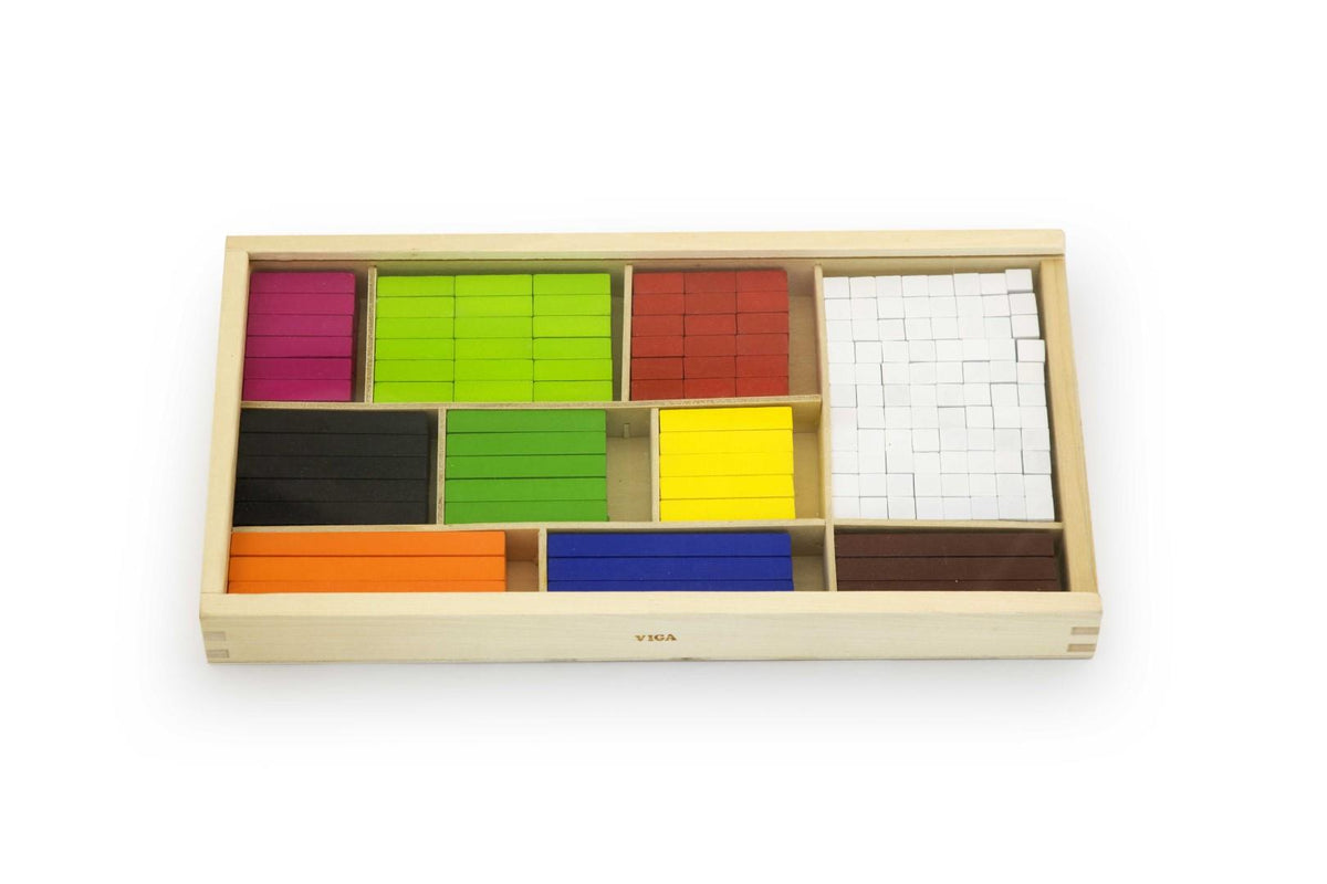Maths Table Rods Maths Blocks Cuisenaire Rods 308Pc- Viga – Funability