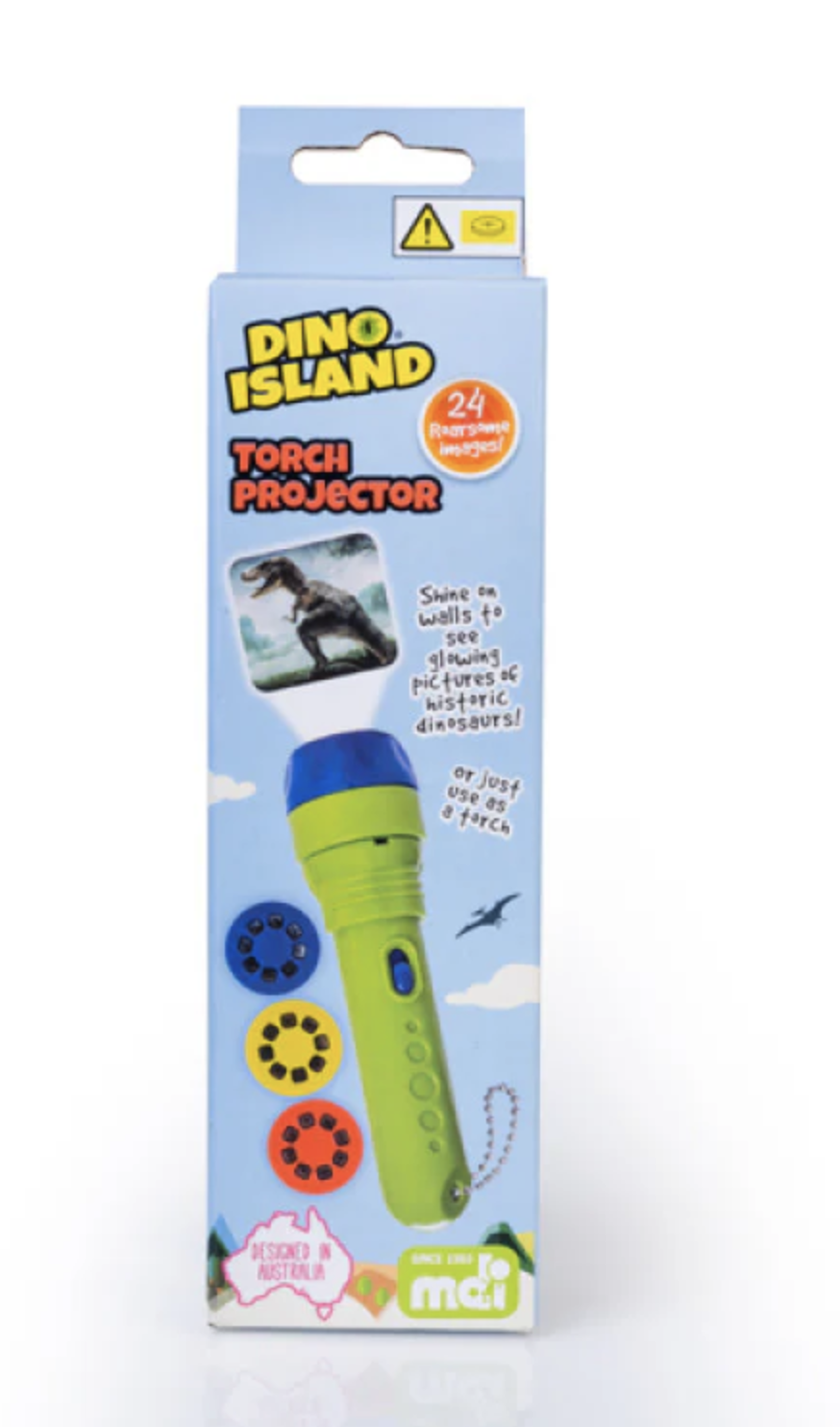Dinosaur Projector Torch With Slides