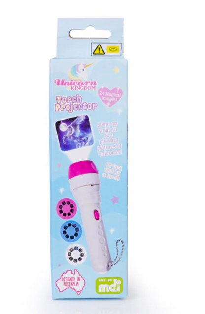 Unicorn Projector Torch With Slides