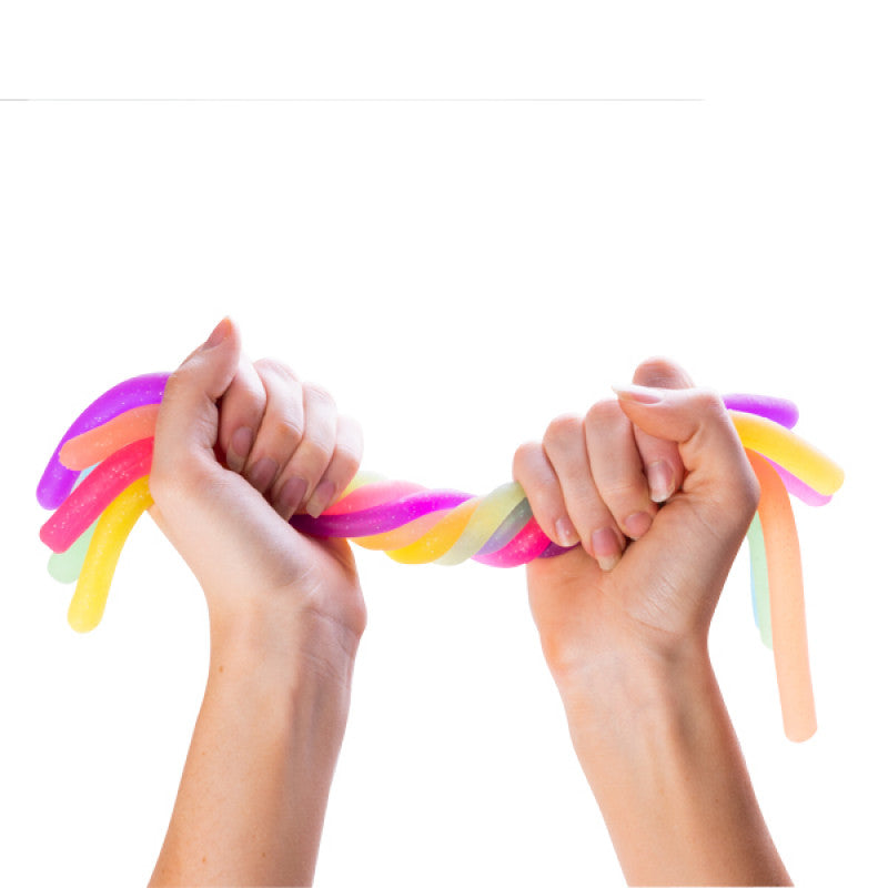 Sensory Glitter Noodles 6pcs - FunAbility