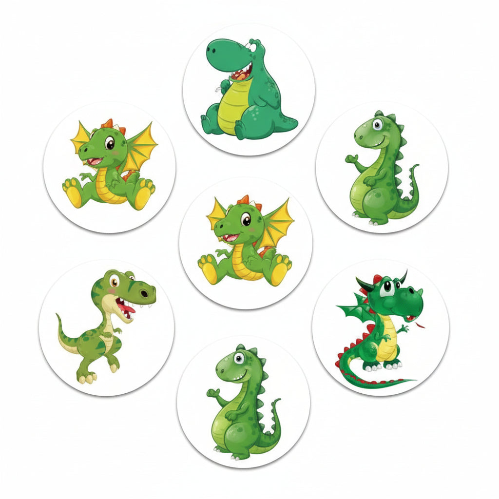 Toilet Training Dinosaur Colour Changing Toilet Sticker - FunAbility