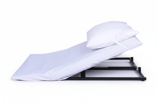 Deluxe Back Rest -White Fitted Sheet - FunAbility