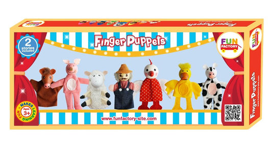 Finger Puppet Set -Old Macdonald- 8pce
