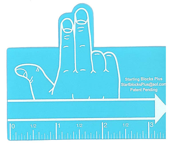 Finger Spacer- Blue Two Finger - FunAbility