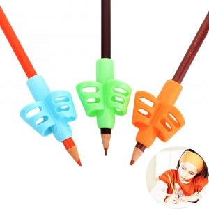 Pencil Grip-Writing Aid-Grip Posture Silicone 3Pce - FunAbility