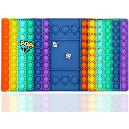 Pop It Rainbow Chess Board - FunAbility