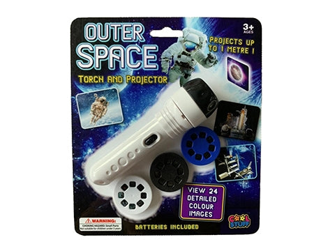Space projector torch with slides - FunAbility
